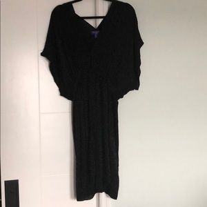 Beaded black dress from Jimmy Choo by H&M